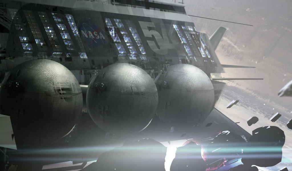 Космический корабль НАСА в будущем