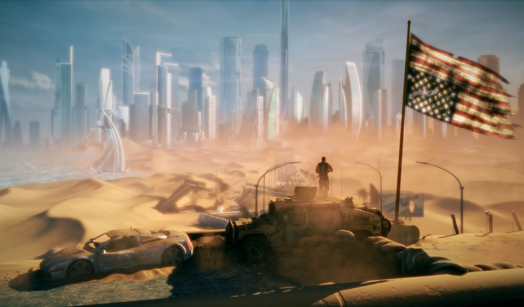 Постапокалиптический пейзаж