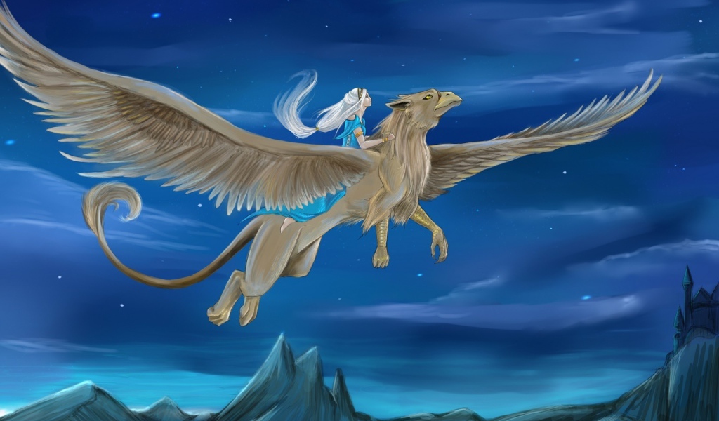 Принцесса на грифоне