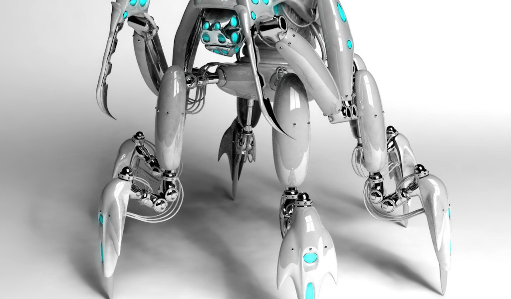 Робот убийца с ножами