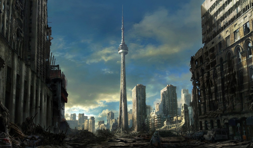 Руины Торонто, постапокалипсис