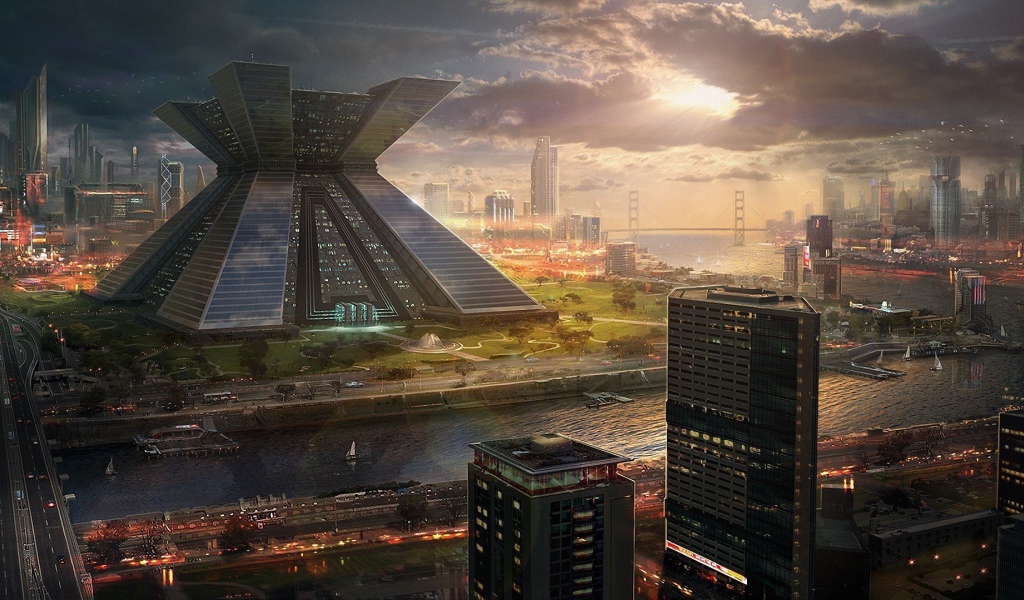 Сан-Франциско в далеком будущем
