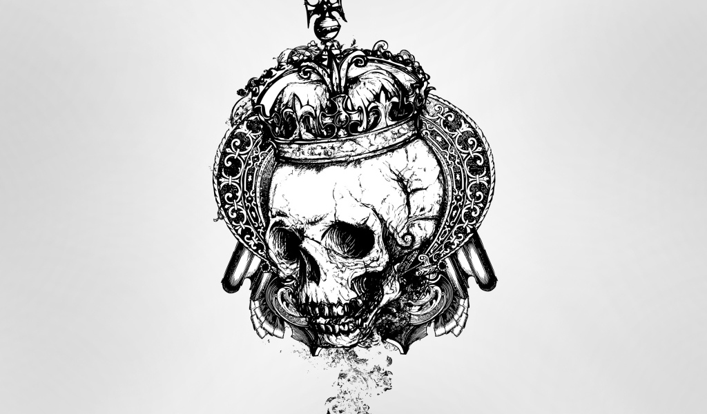 Череп в царской короне