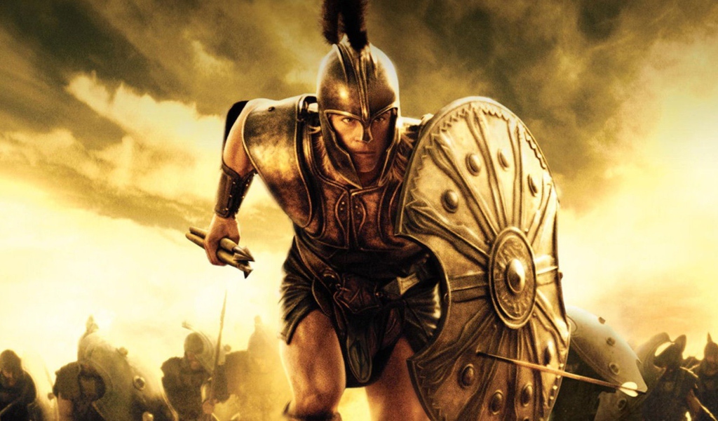 Спартанец идет в бой