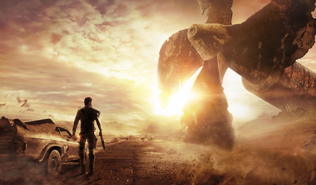 Сталкер на дне высохшего моря