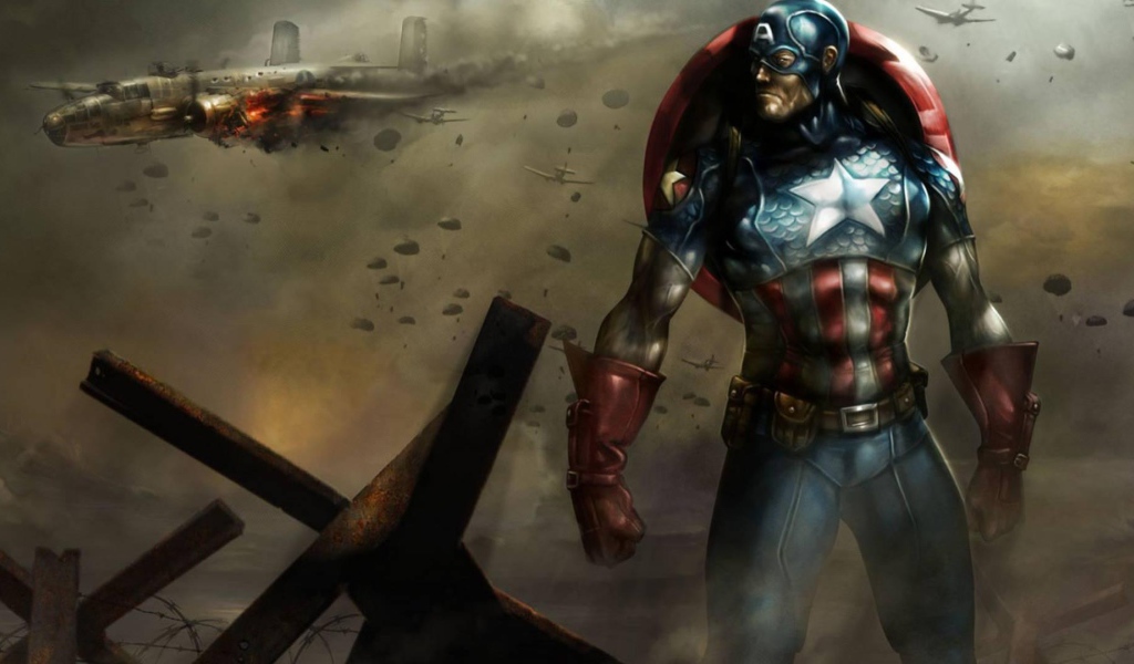 Супергерой Капитан Америка, студия Марвел