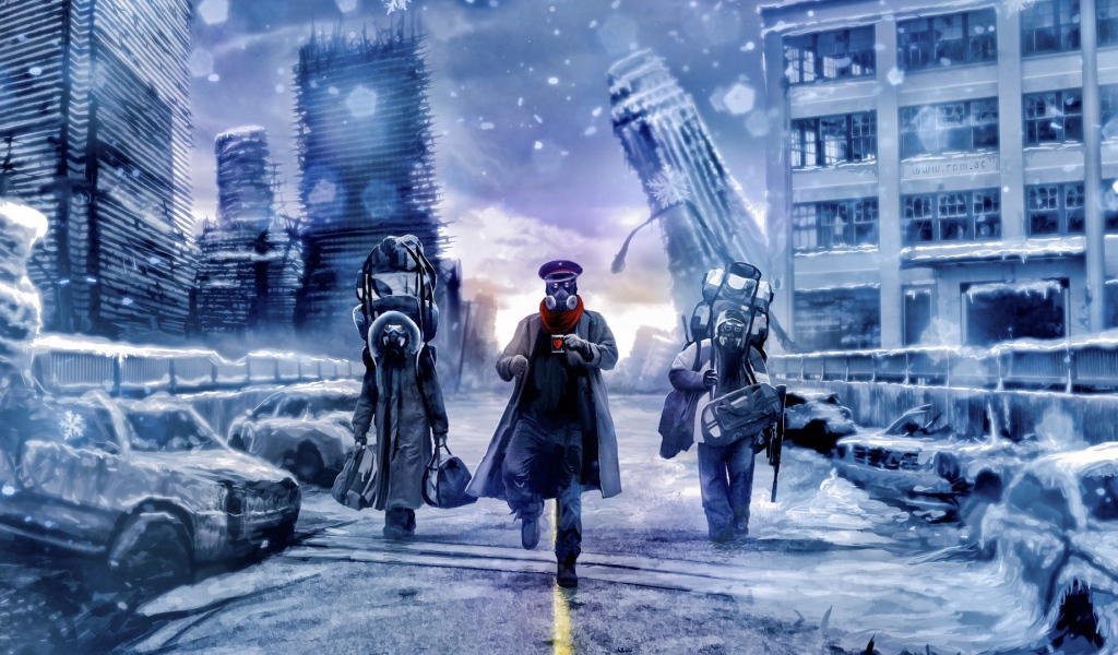 Выжившие после апокалипсиса уходят из города