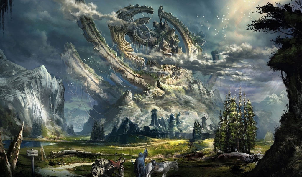 Храм в Атлантиде