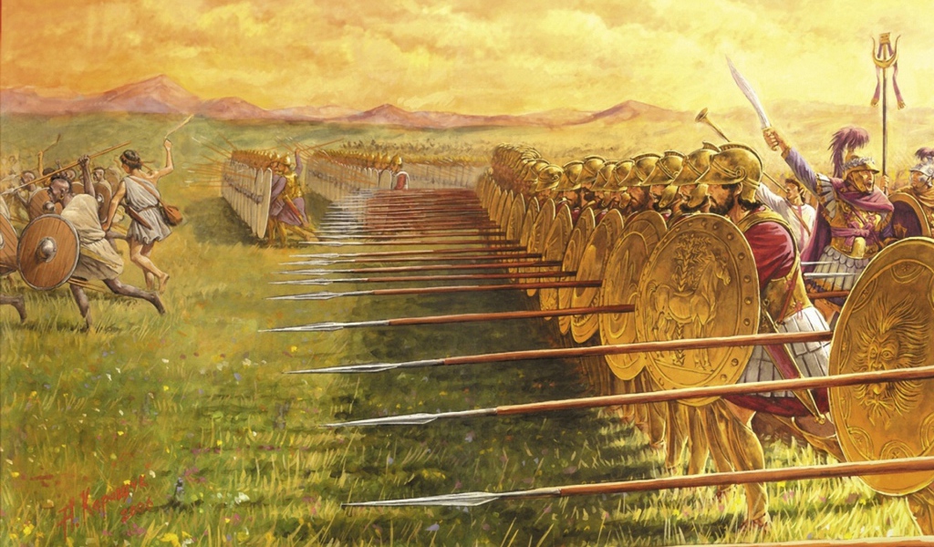 Римская армия наступает