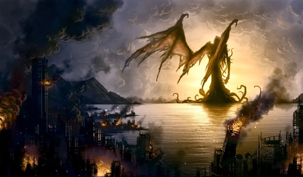 Ангел смерти разрушил прибрежный город