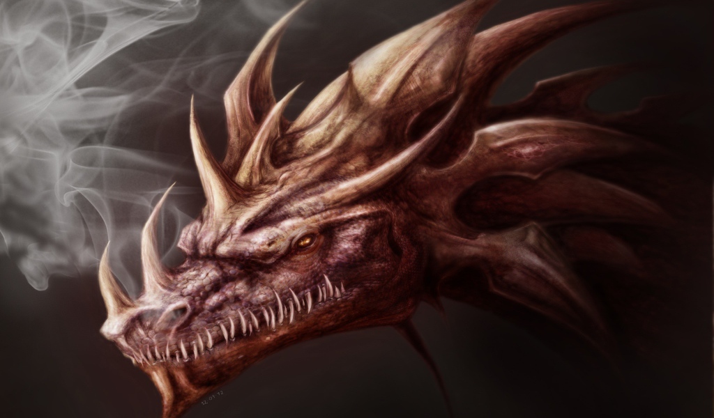Дым из ноздрей дракона