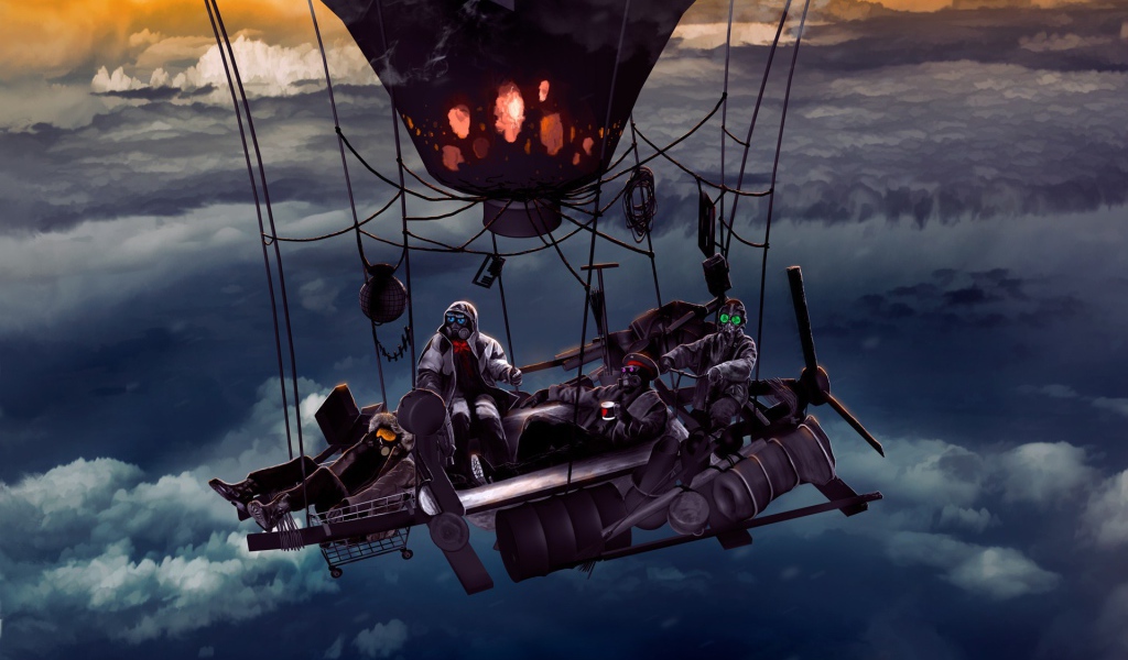 Путешествие над облаками после апокалипсиса