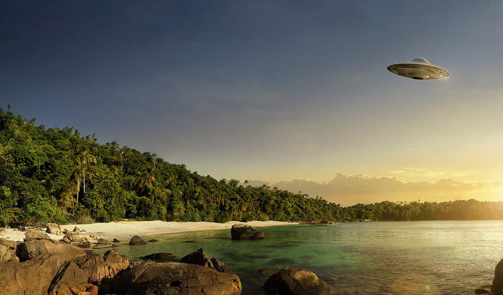 НЛО над озером