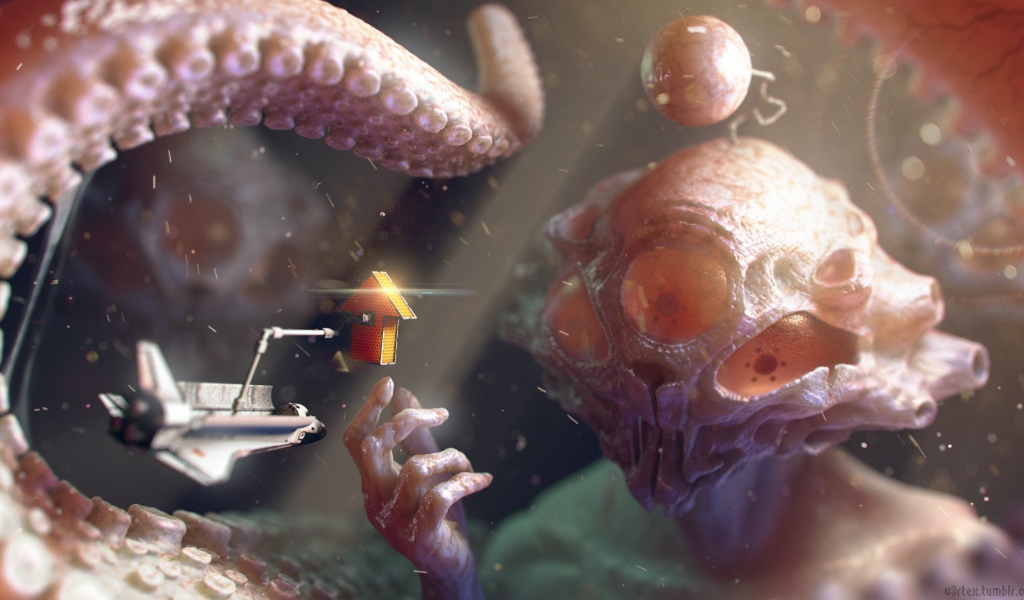 Очень большой инопланетянин