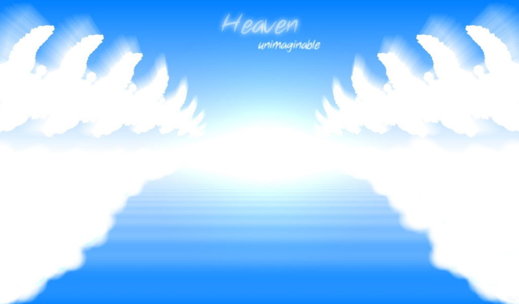 Белые ангелы в небе