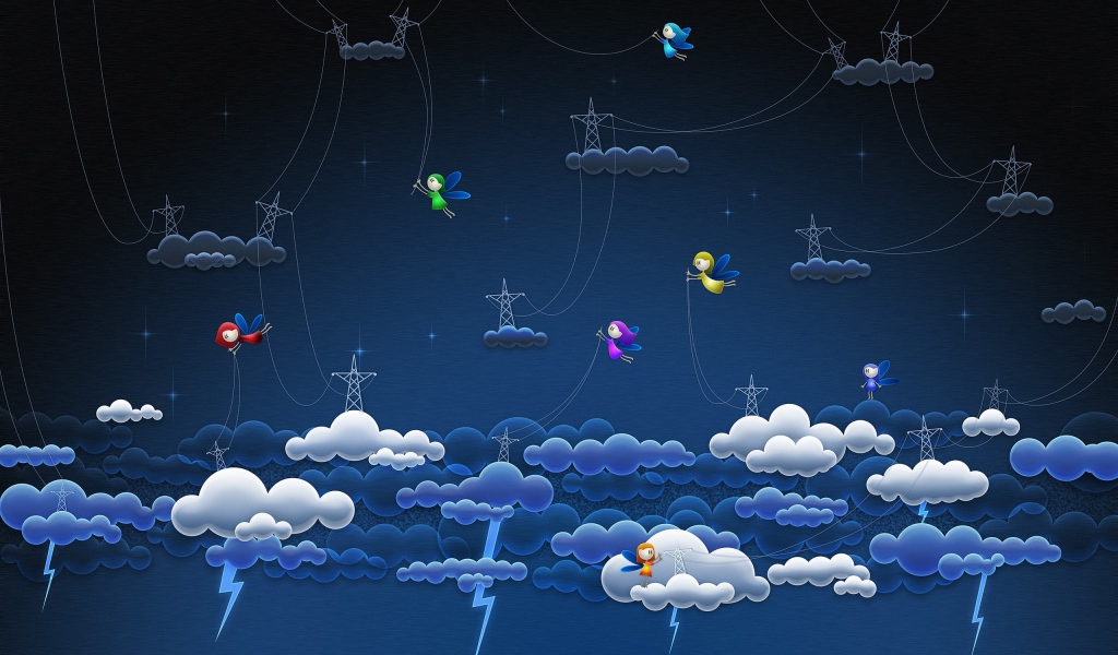 Электропроводка для молний