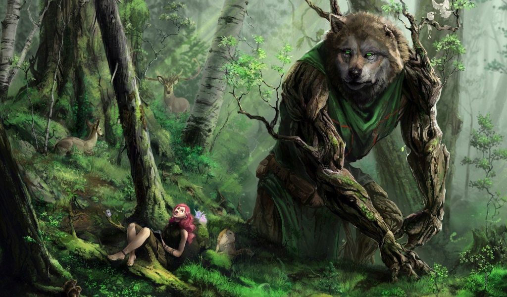 Волк хранитель леса