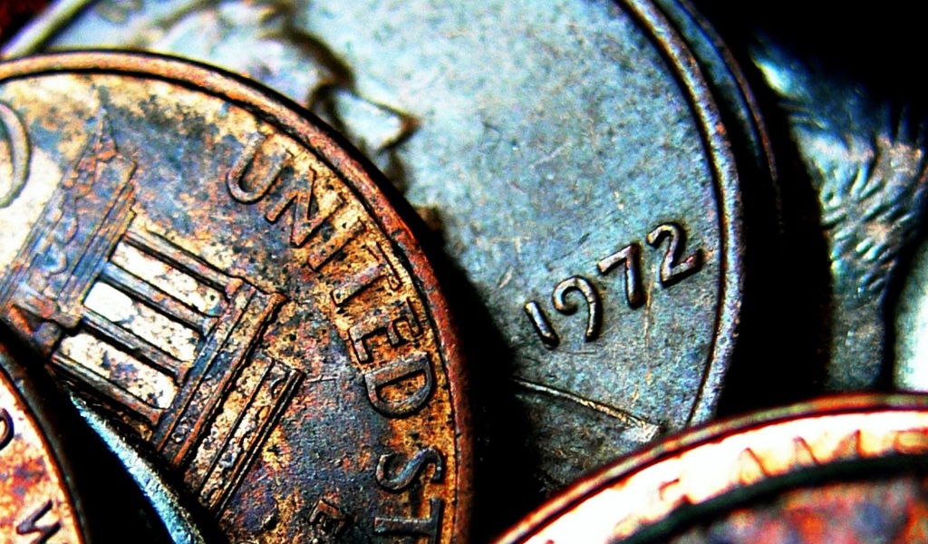 Старые монеты из США