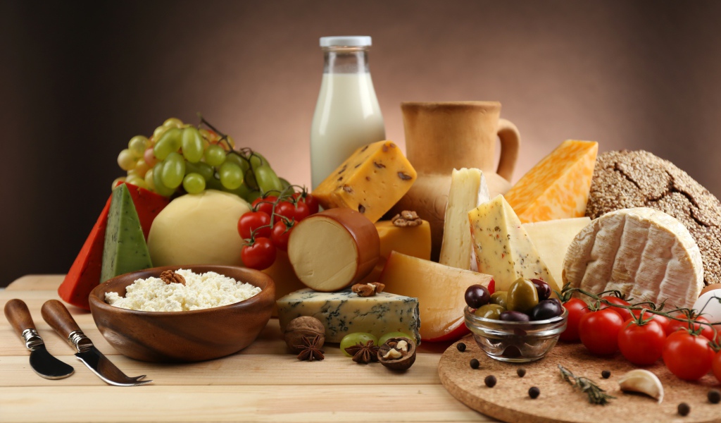 Разнообразие молочных сыров