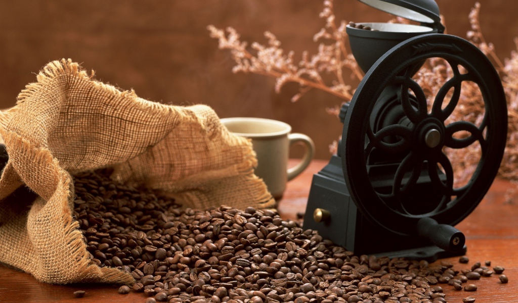 Старинная машина для кофе