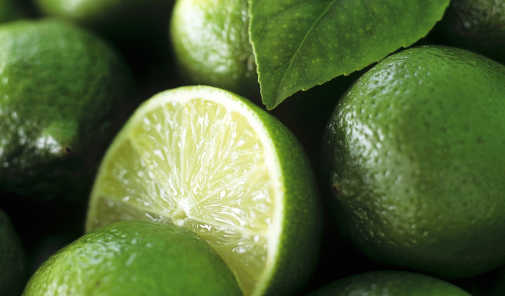 Листик на лаймах