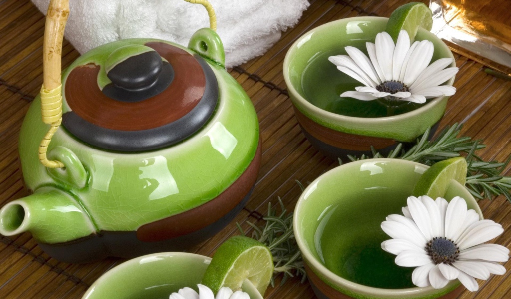 Жасминовый чай с лаймом