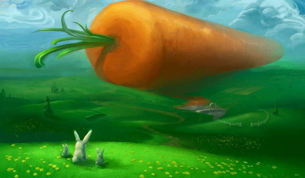 Гигантская морковь