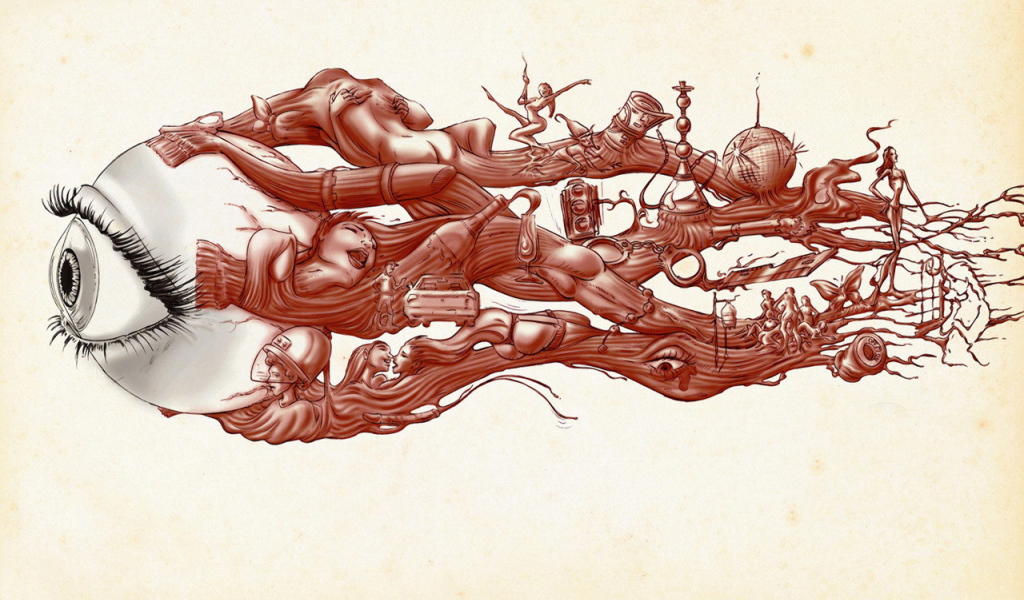 Глаз и его нервы