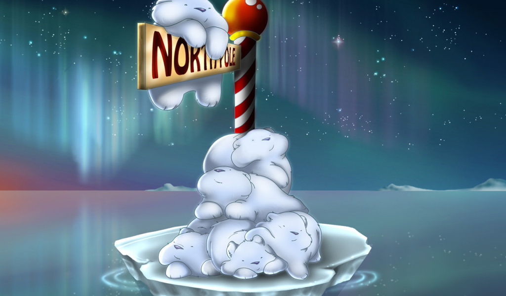 Указатель Северный полюс