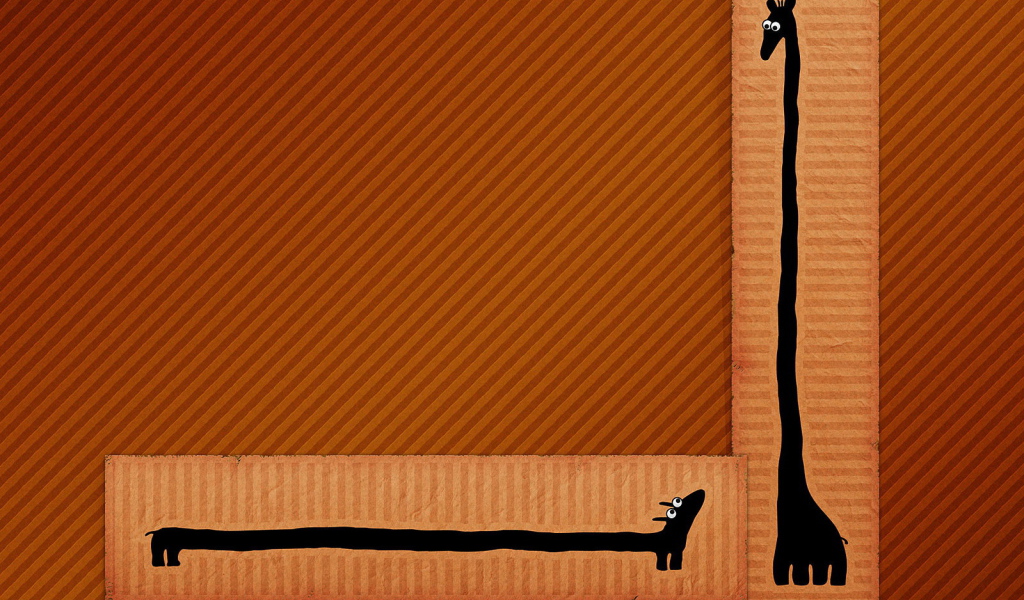 Низкий длинный и высокий длинный