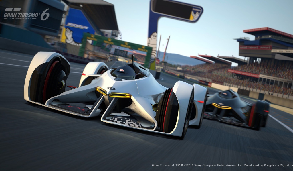 Гоночный болид в игре Gran Turismo 6