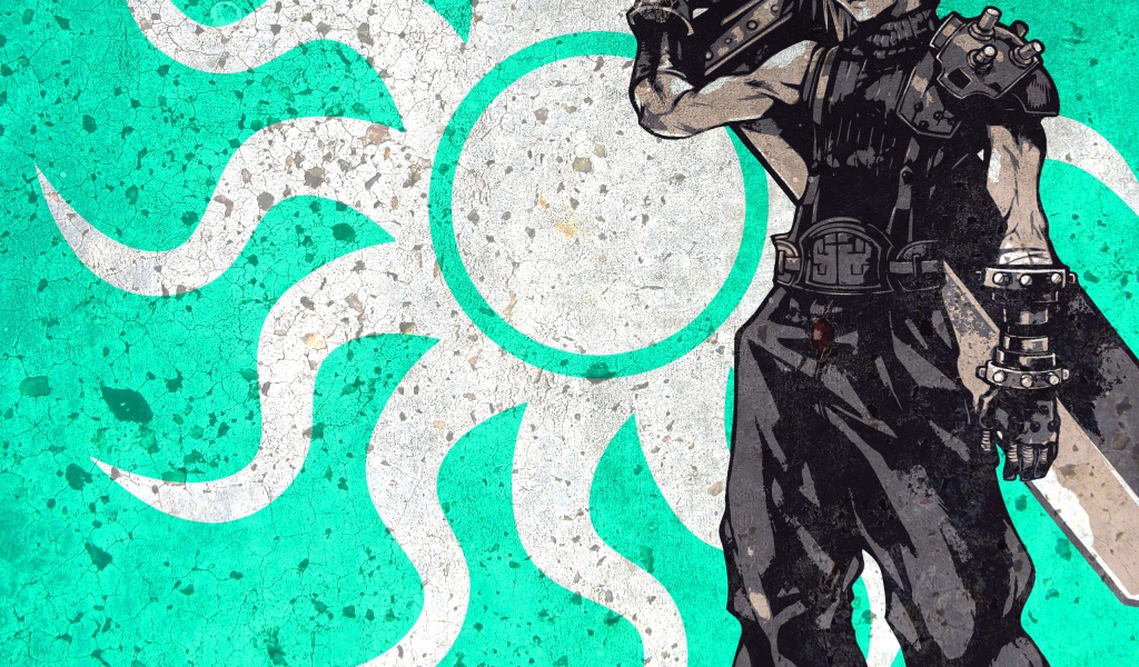 Солдат из игры Cloud Strife