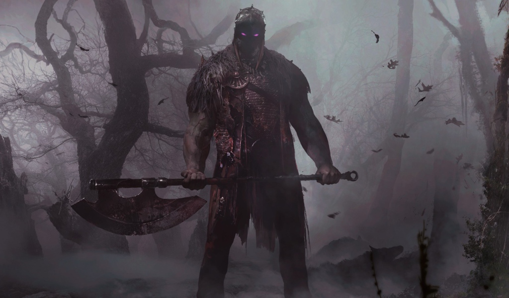 Воин с топором в игре Magic The Gathering