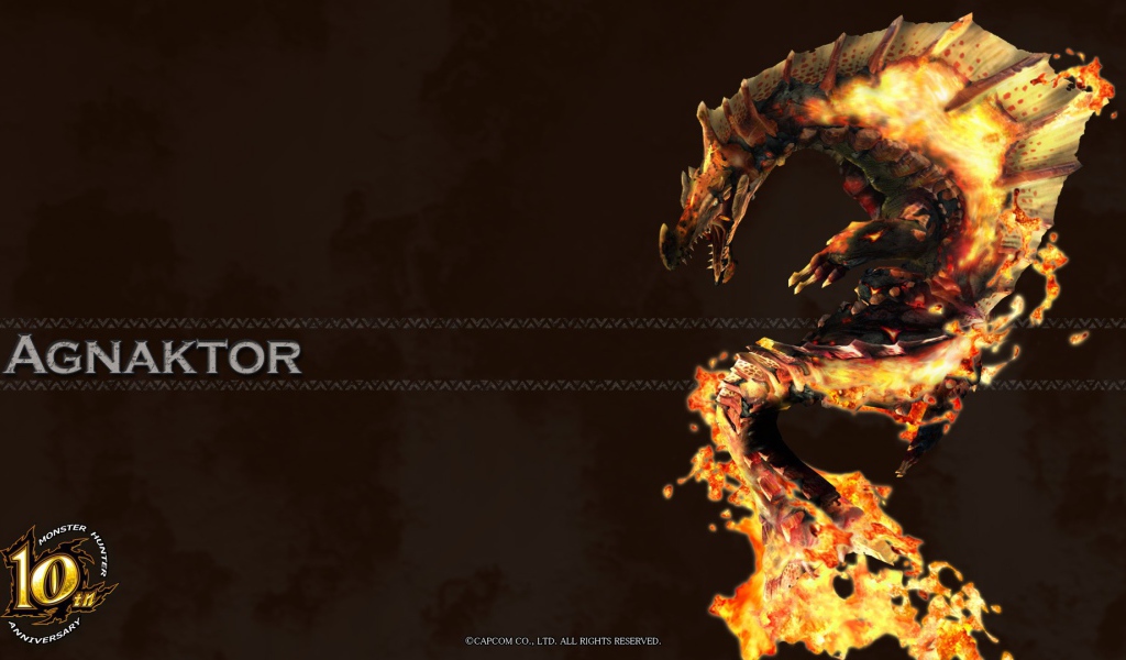 Агнактор из игры Monster Hunter