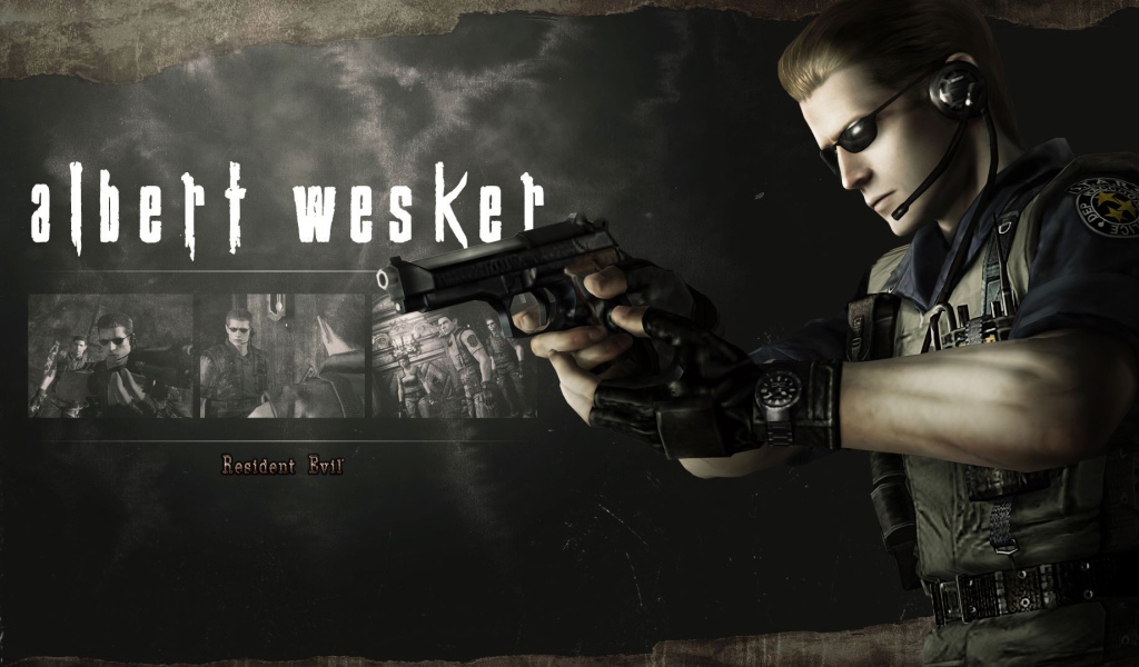 Альберт Уэскер из игры Resident Evil HD Remaster