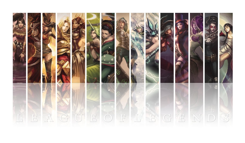 Все персонажи игры Лига легенд