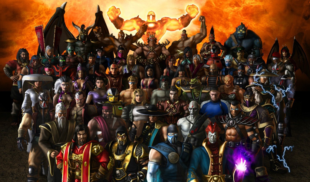 Все персонажи игры Mortal Kombat