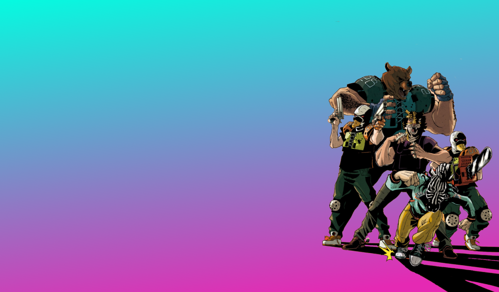 Все герои игры Hotline Miami