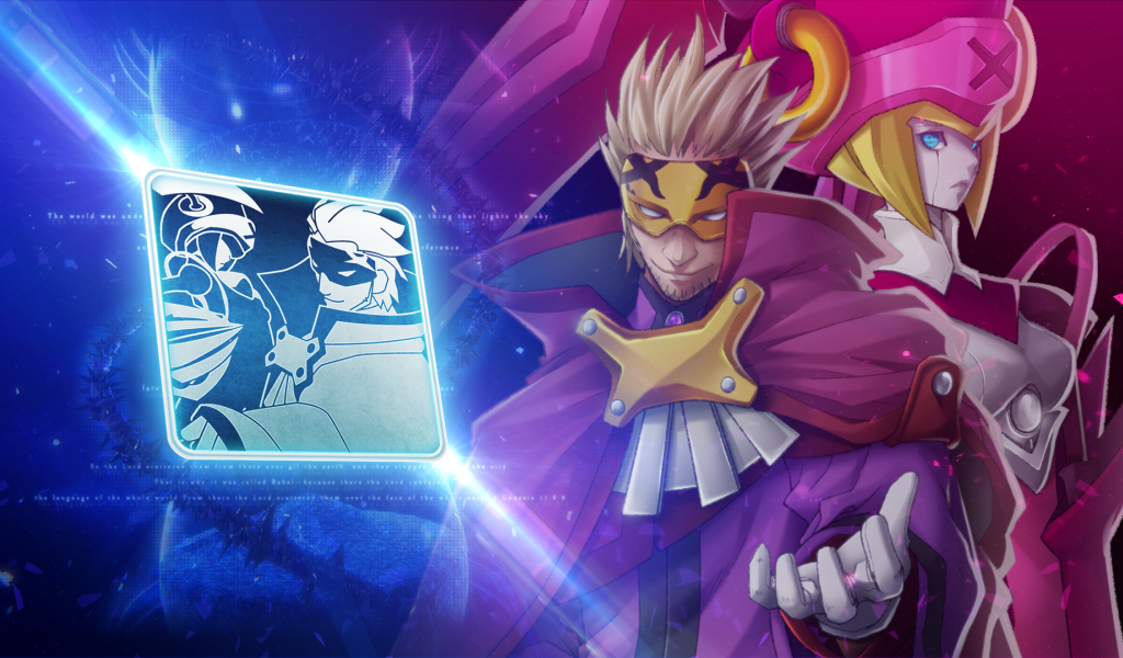 Злой персонаж игры Blazblue