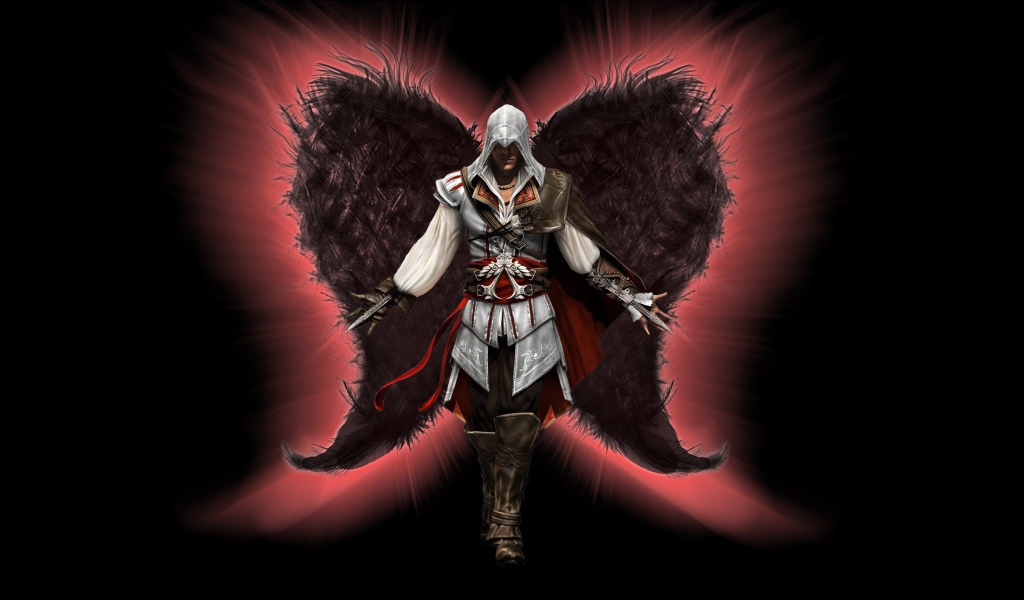 Ангел с розовыми крыльями, игра Assassin's Creed