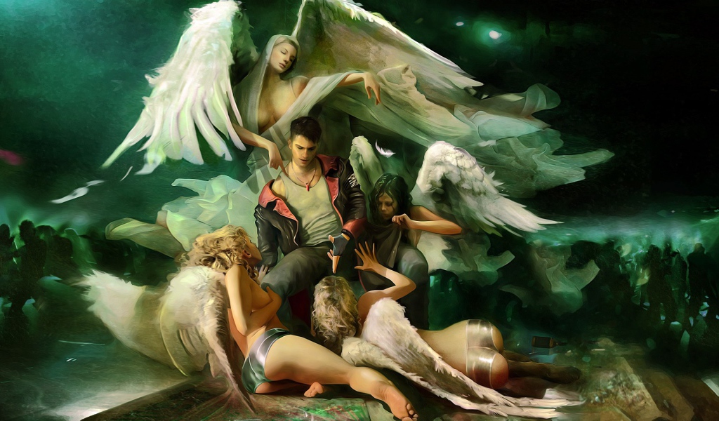 Ангелы в игре Devil May Cry