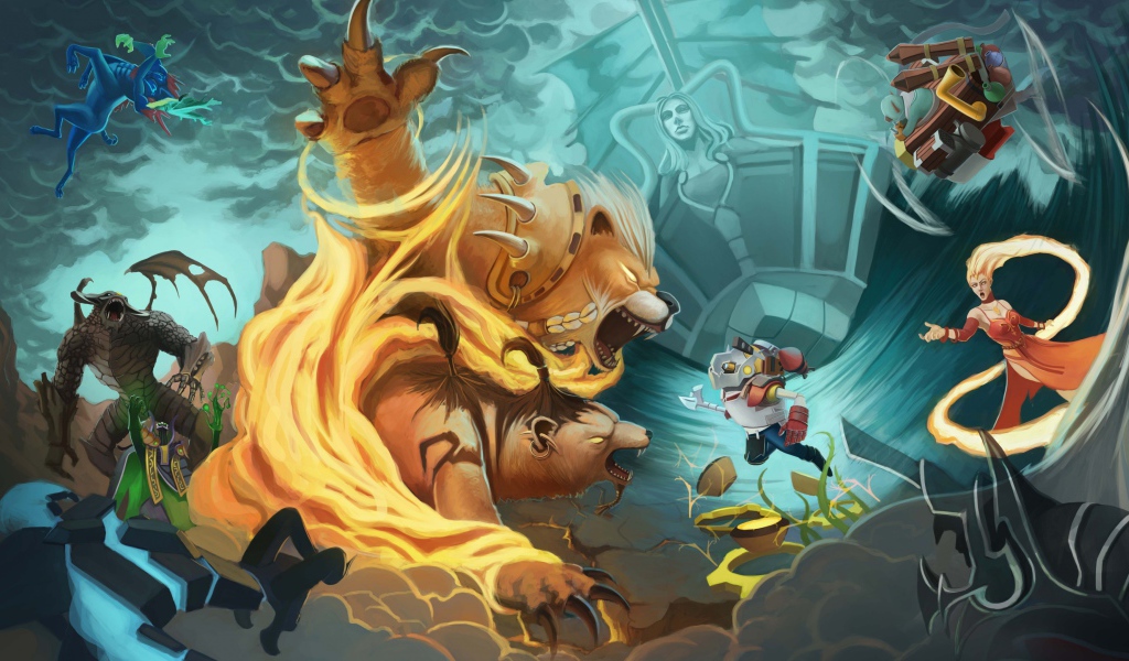 Арт к игре Dota 2