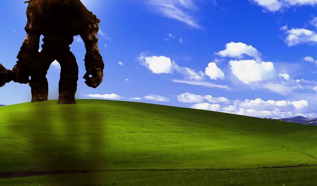 Фон Windows, игра Shadow of the Colossus