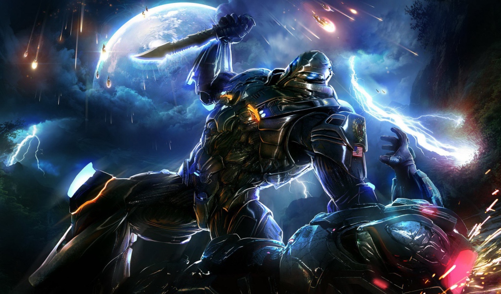 Сражение мехов в игре Section 8 Prejudice