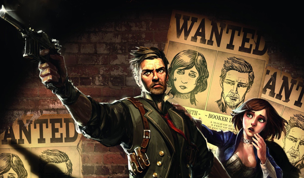 Букер де Витт из игры Биошок