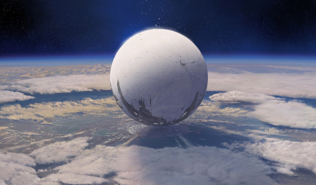 Шар над планетой, игра Destiny