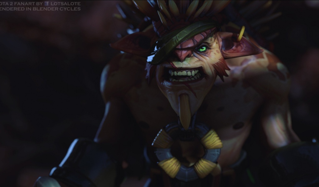 Бристербак из игры Dota 2