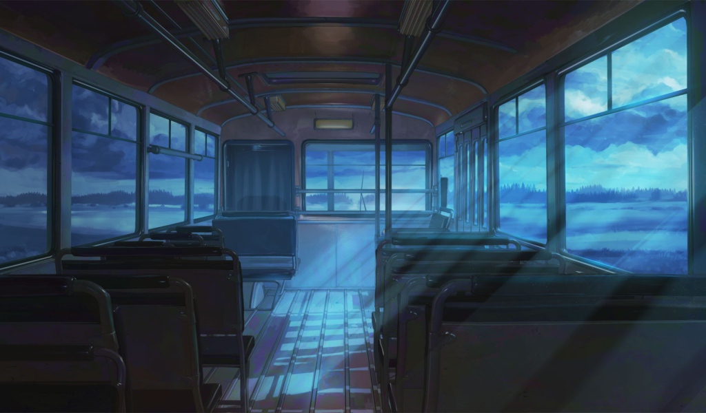 Автобус номер 40 в игре Бесконечное лето