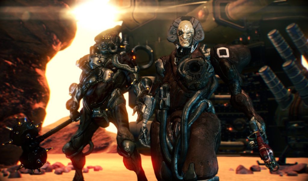 Капитан Вор из игры Warframe