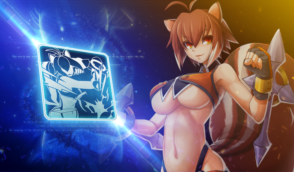 Женщина кошка в игре Blazblue